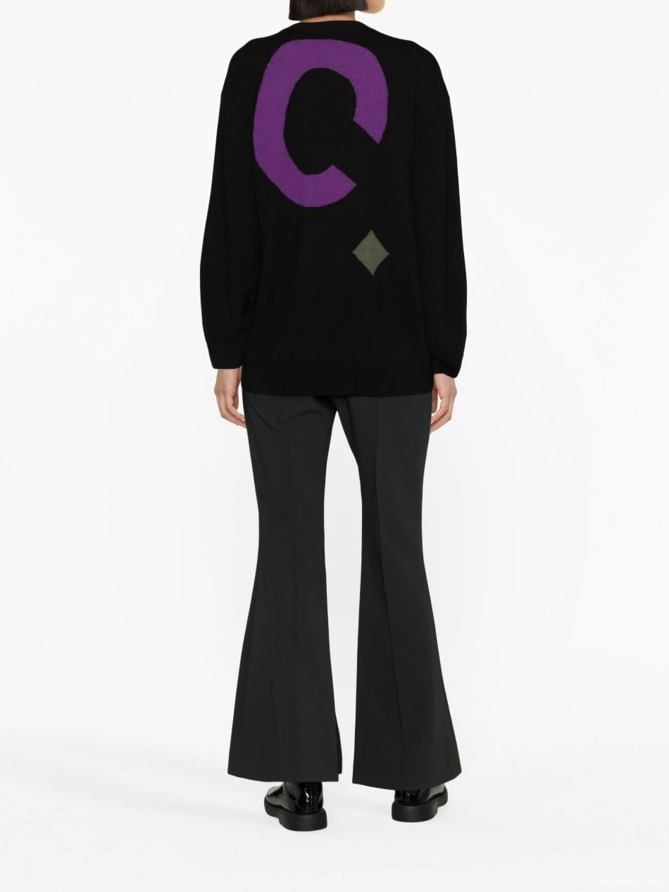 Cheap wool jumper A.P.C. Women logo-print 0424